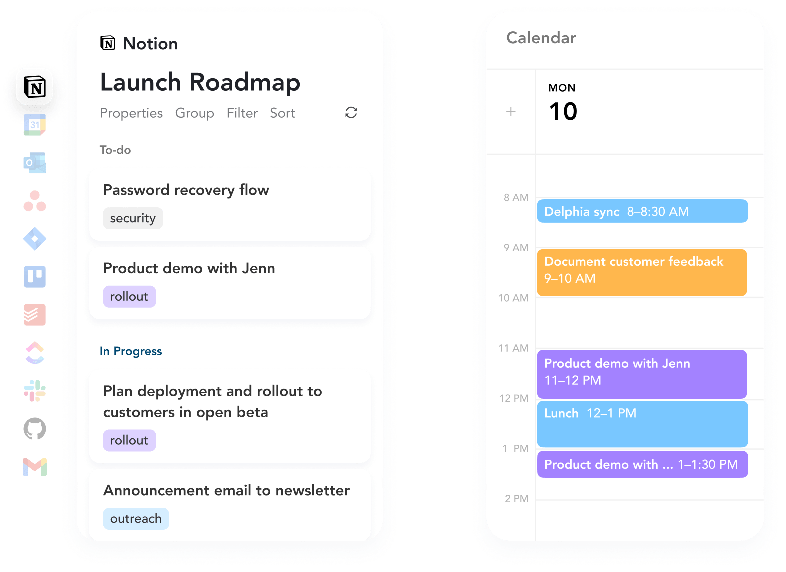 Timebox tasks from integration