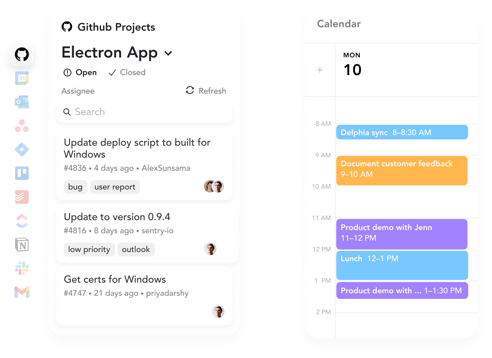 Timebox tasks from integration