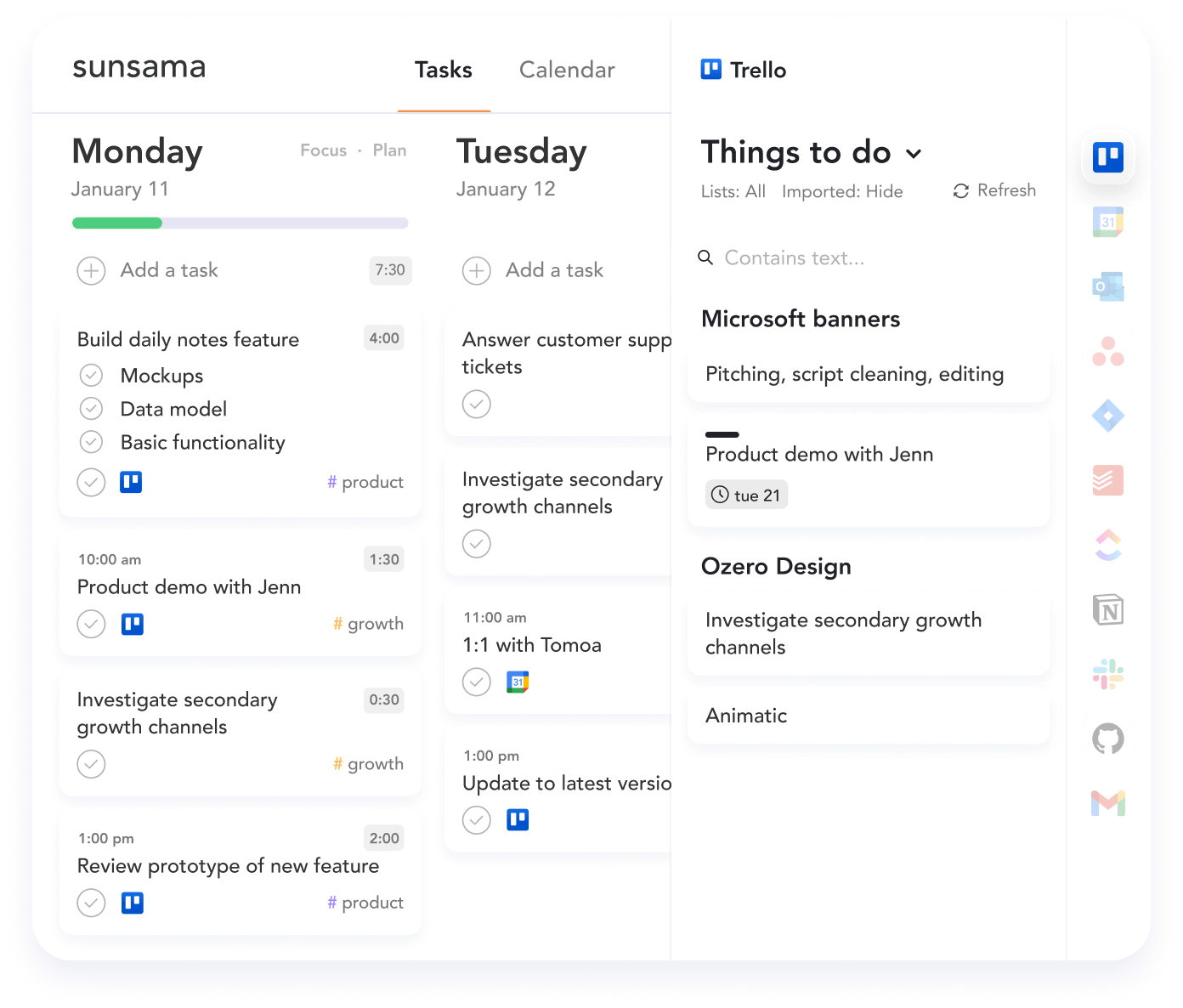 Integration preview