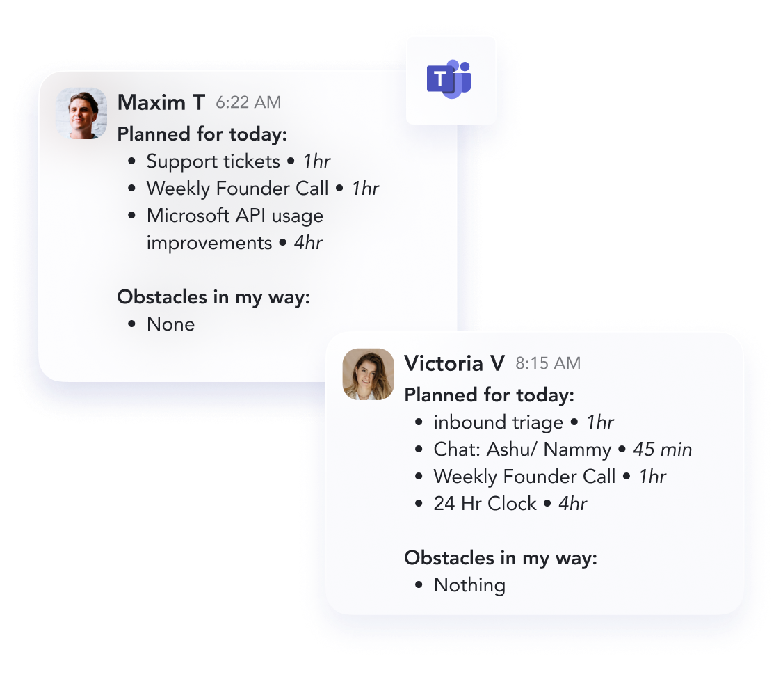 Timebox tasks from integration