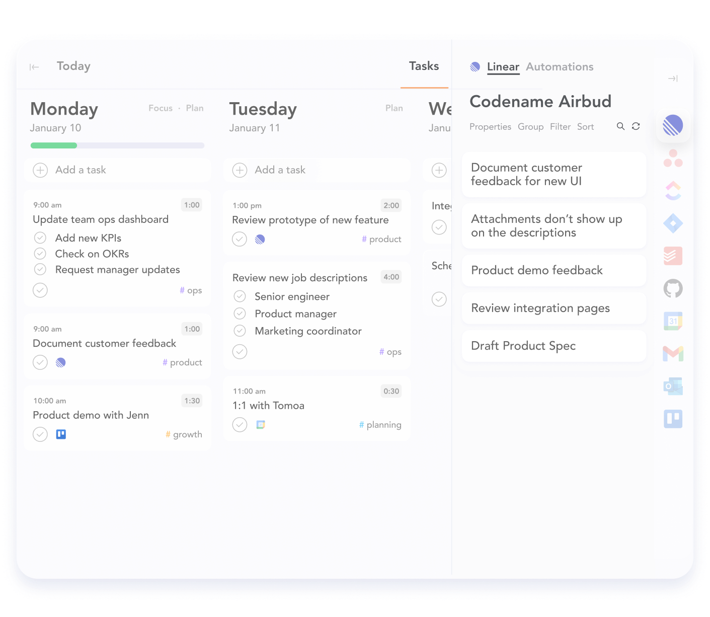 Integration preview