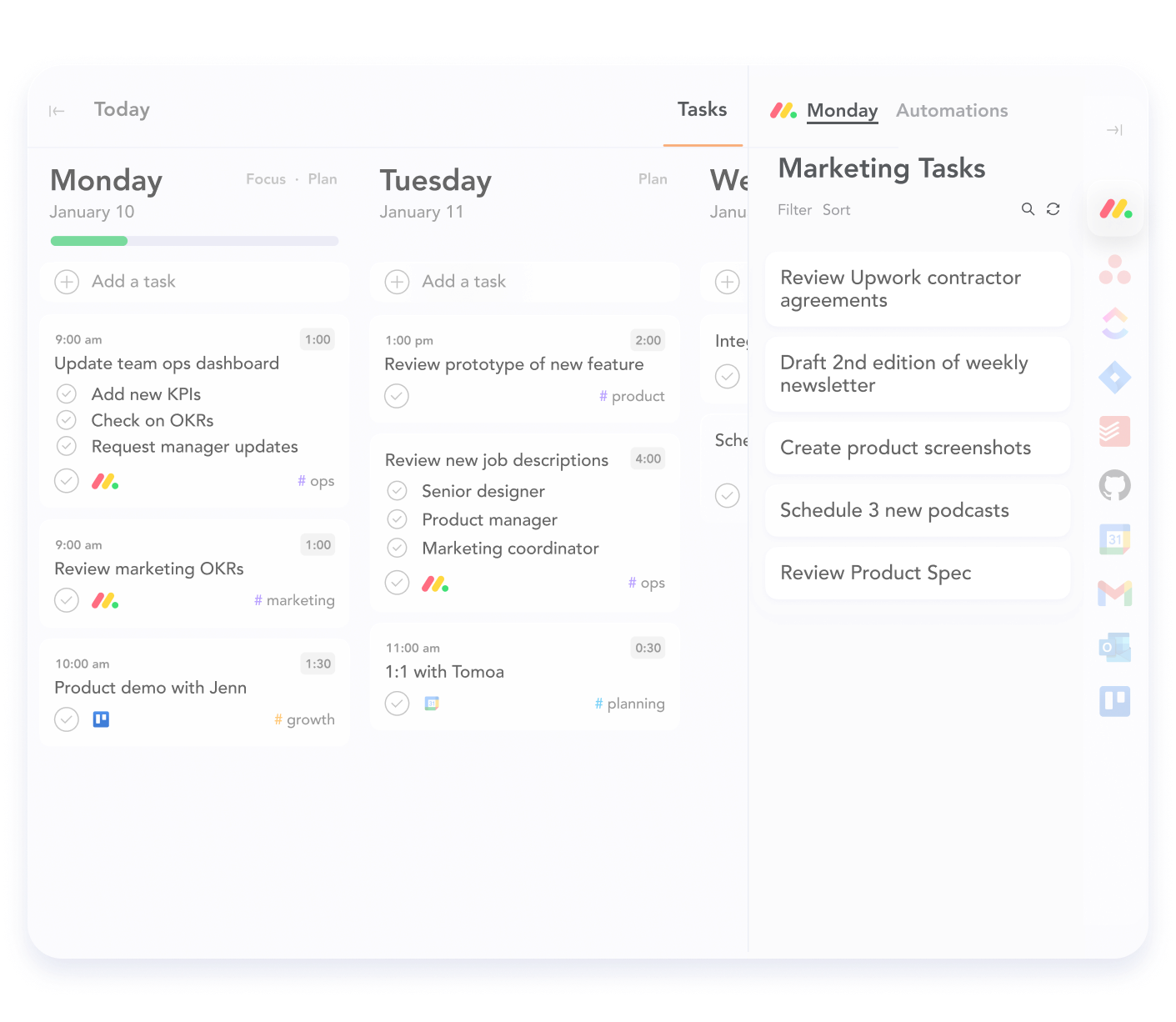 Integration preview