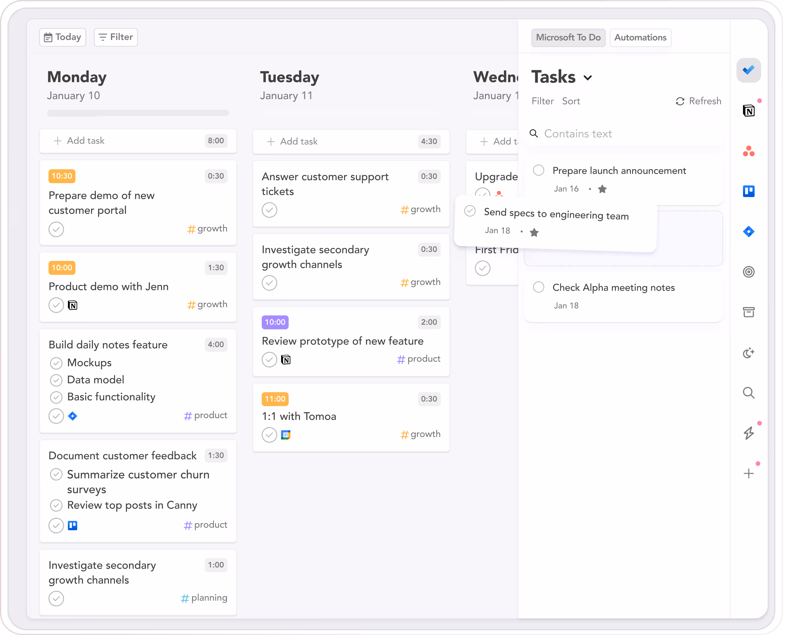 Integration preview